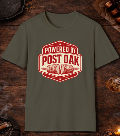 Powered by Post Oak T-Shirt - Military Green