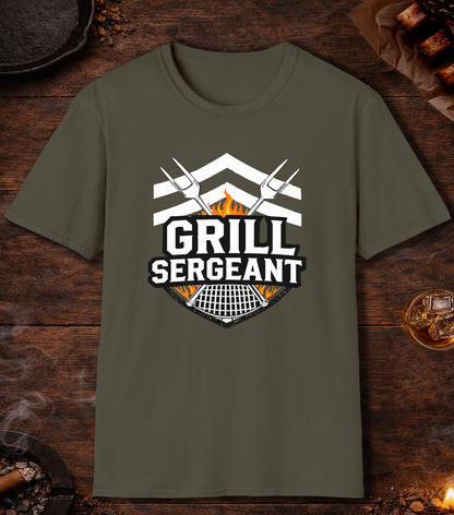 Grill Sergeant T-Shirt - Military Green