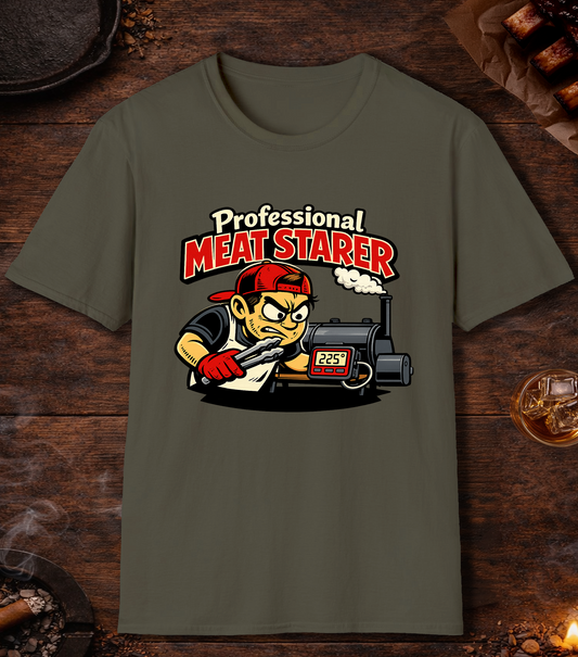 Professional Meat Starer T-Shirt - Military Green