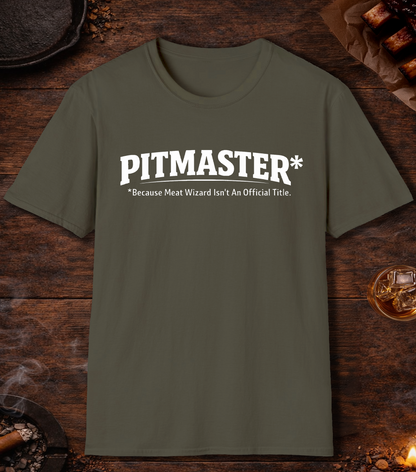 Pitmaster Meat Wizard T-Shirt - Military Green
