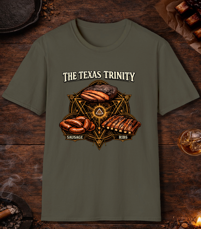 Texas Trinity T-Shirt - Military Green