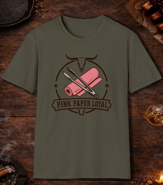 Pink Paper Loyal T-Shirt - Military Green