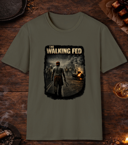 The Walking Fed Parody T-Shirt - Military Green