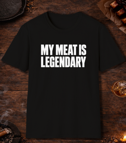 My Meat Is Legend T-Shirt - Black