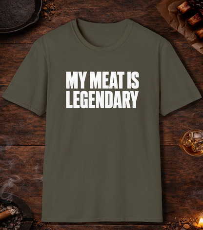 My Meat Is Legend T-Shirt - Military Green