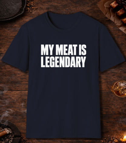 My Meat Is Legend T-Shirt - Navy