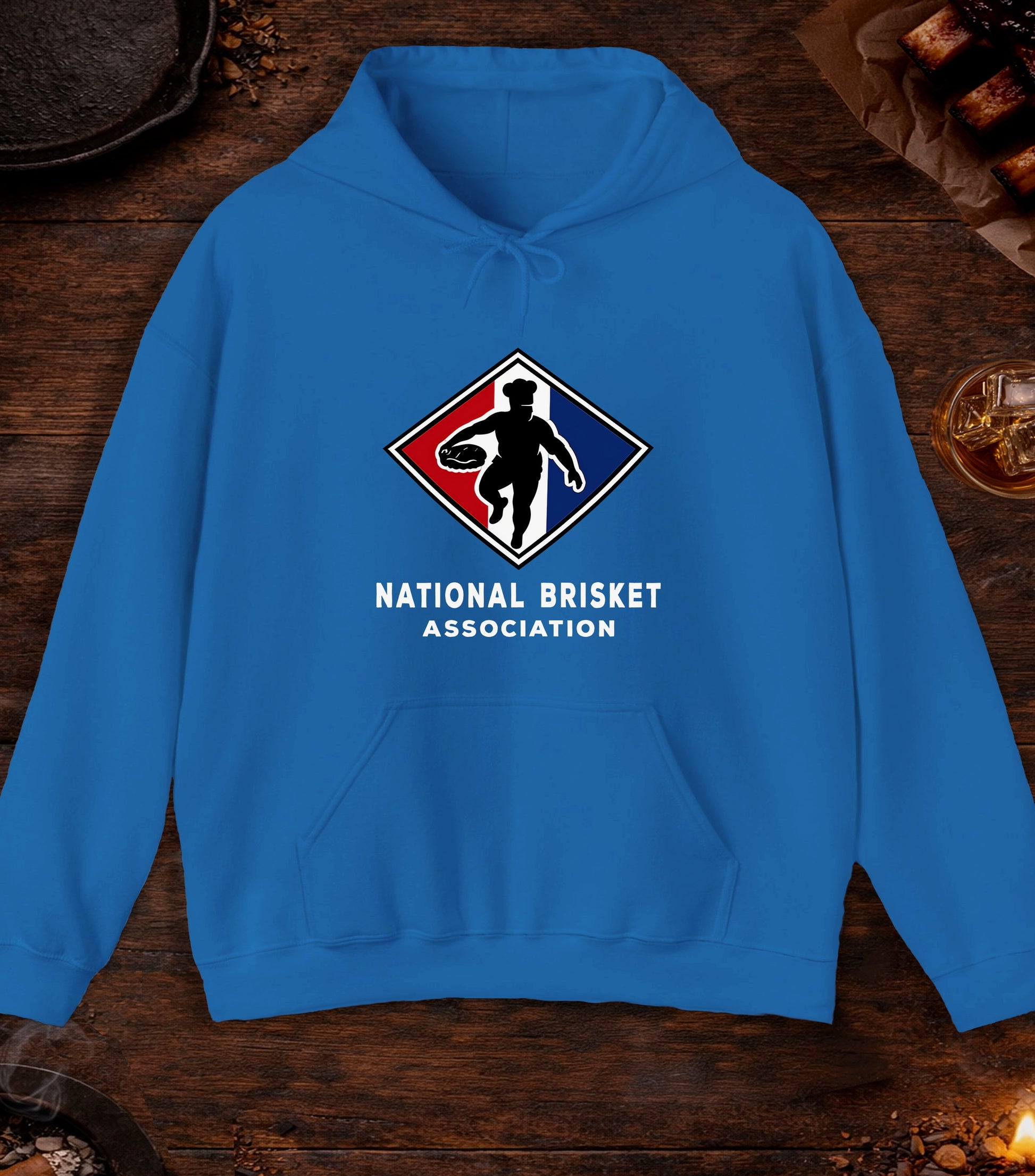 National Brisket Association Hoodie - Royal