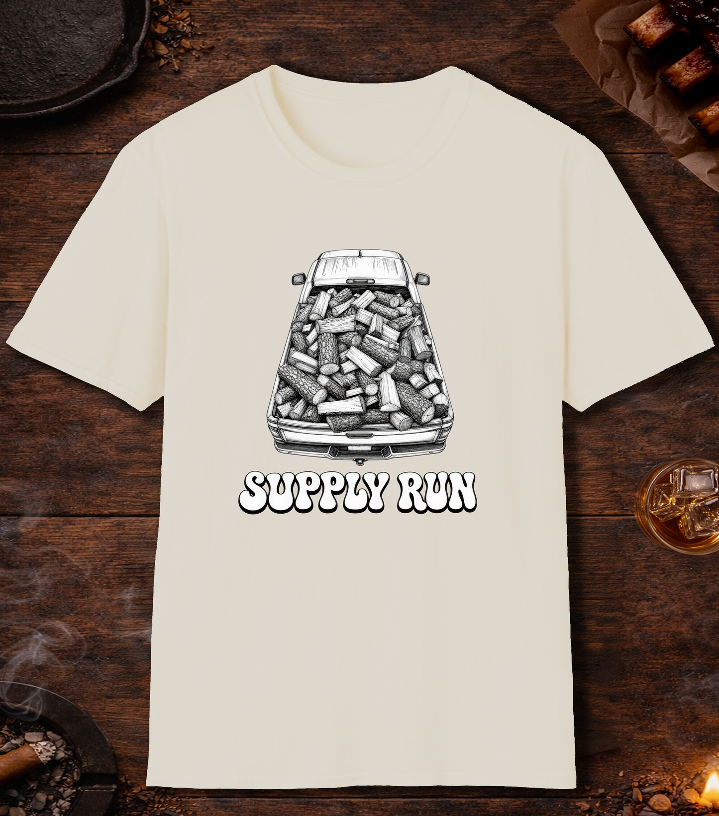 Supply Run T-Shirt - Natural