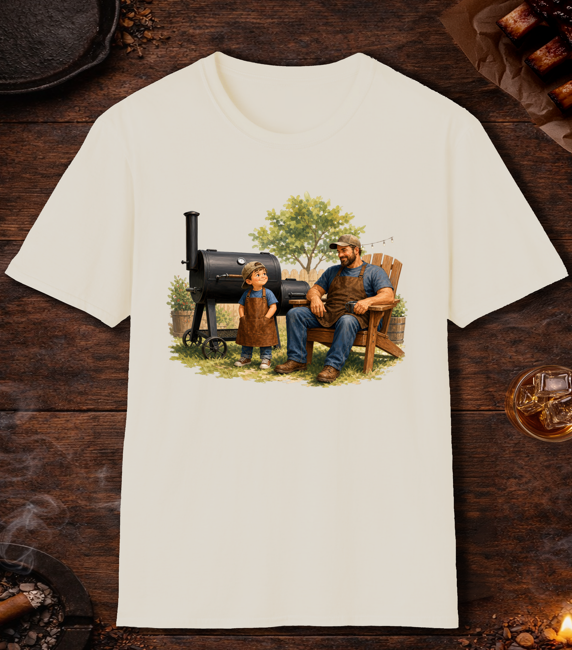 Pitmaster Apprentice T-Shirt - Natural