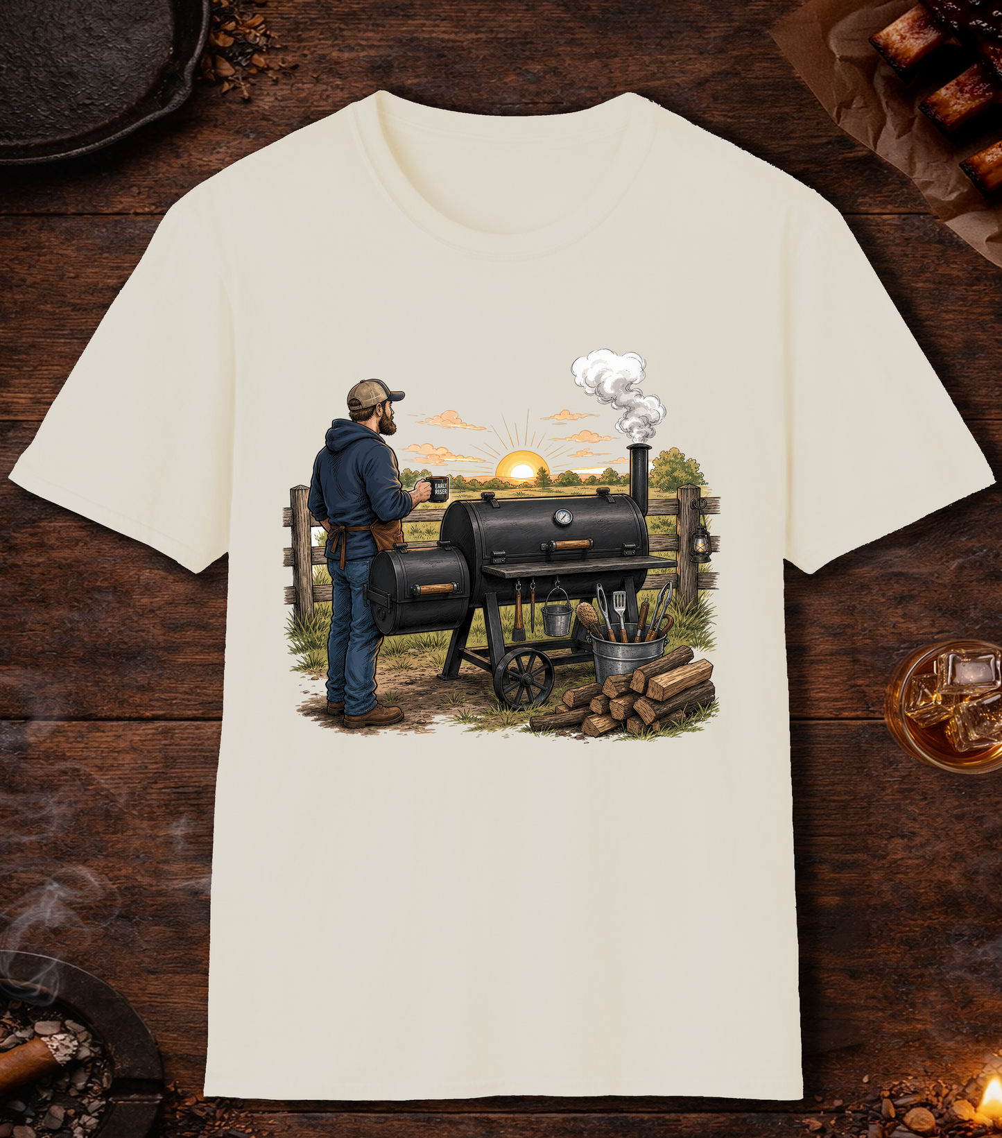 Early Riser T-Shirt - Natural