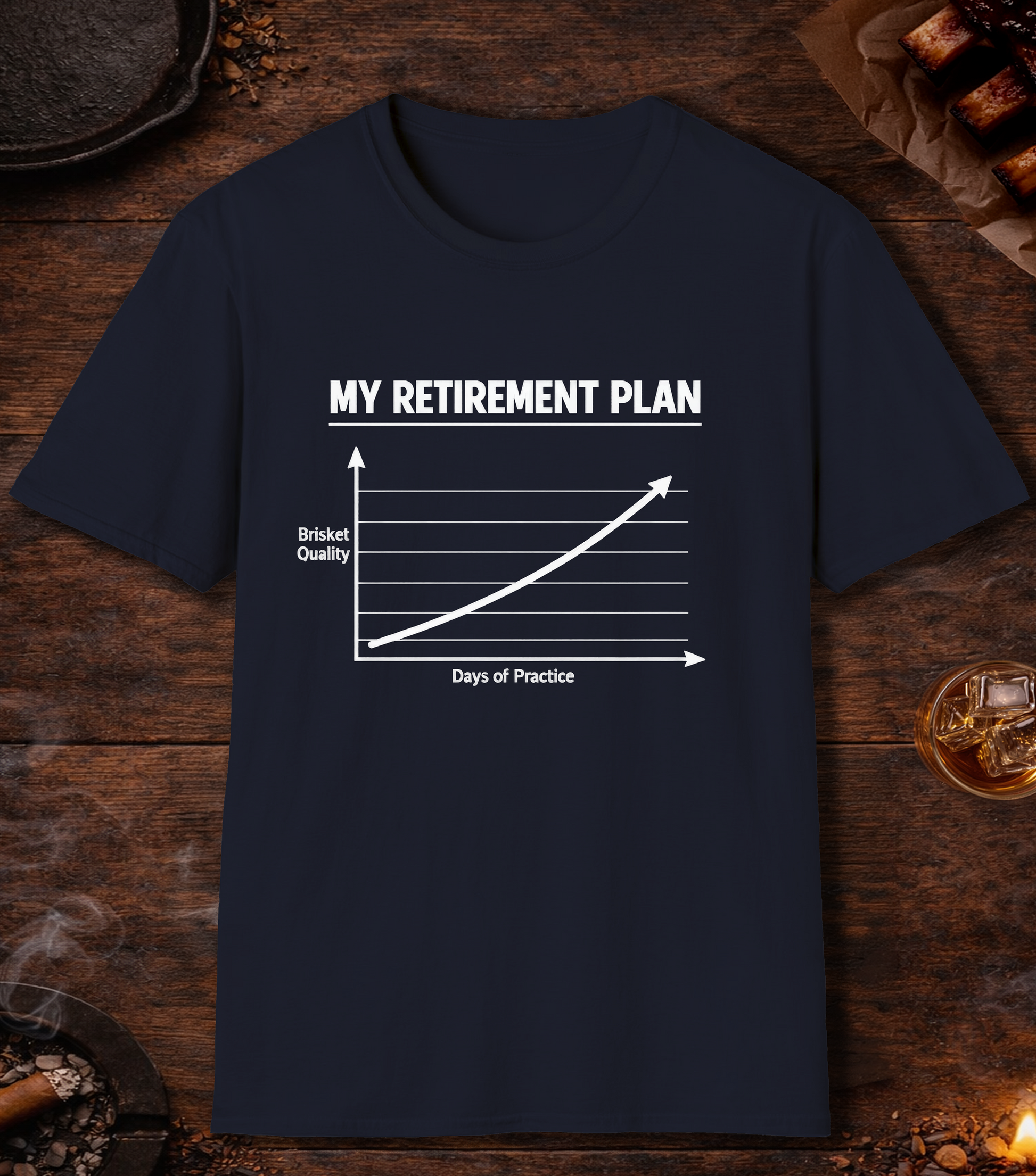 My Retirement Plan T-Shirt - Navy