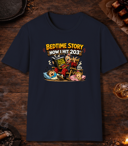 Brisket Bedtime Story T-Shirt - Navy