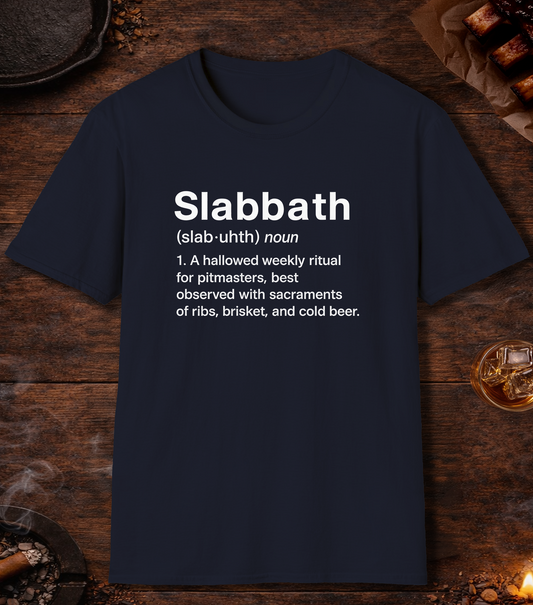 Slabbath Definition T-Shirt - Navy