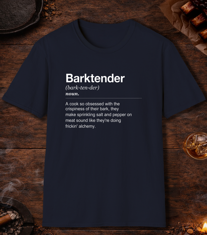 Barktender Definition T-Shirt - Navy