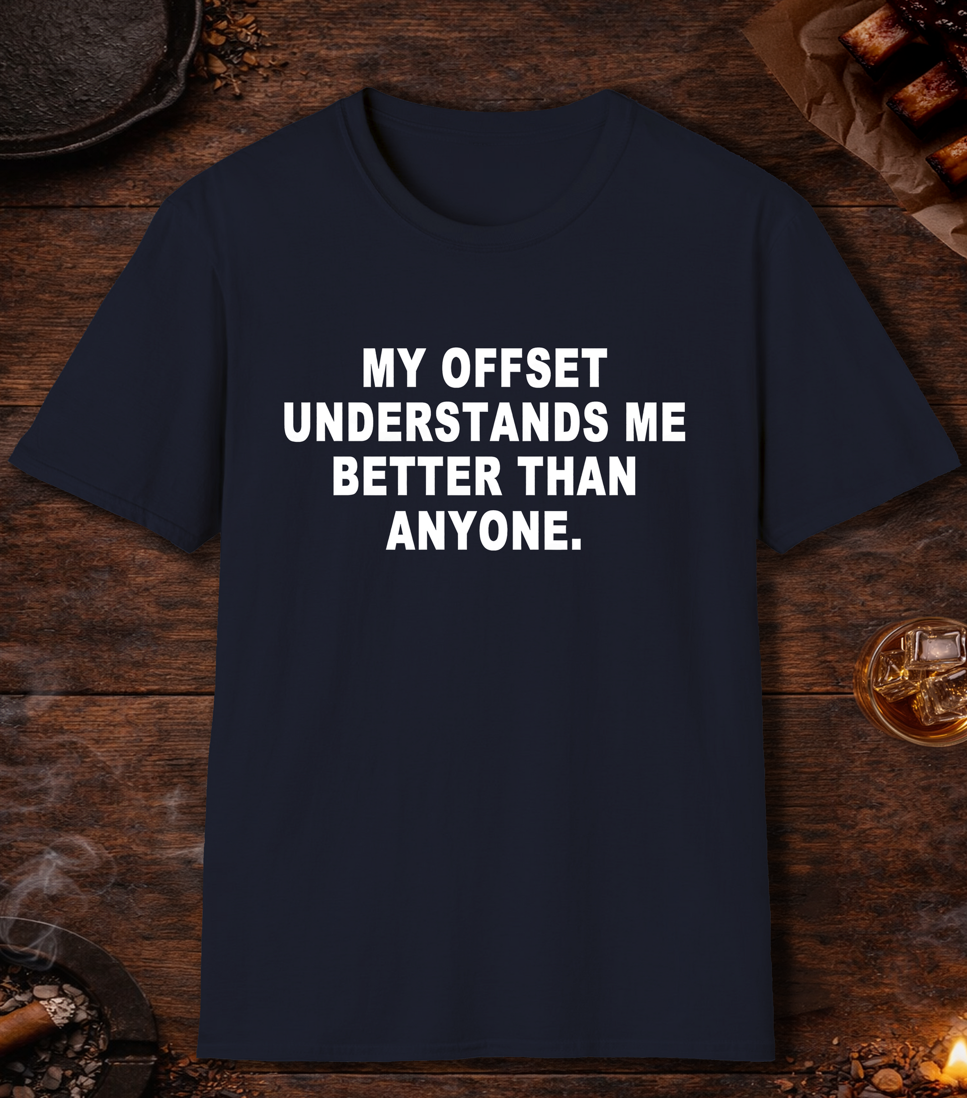 My Offset Understands Me Better T-Shirt - Navy