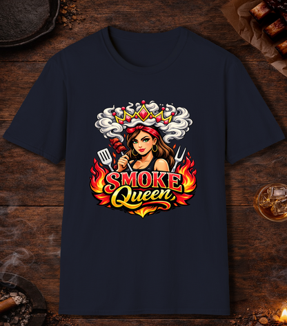 Smoke Queen T-Shirt - Navy