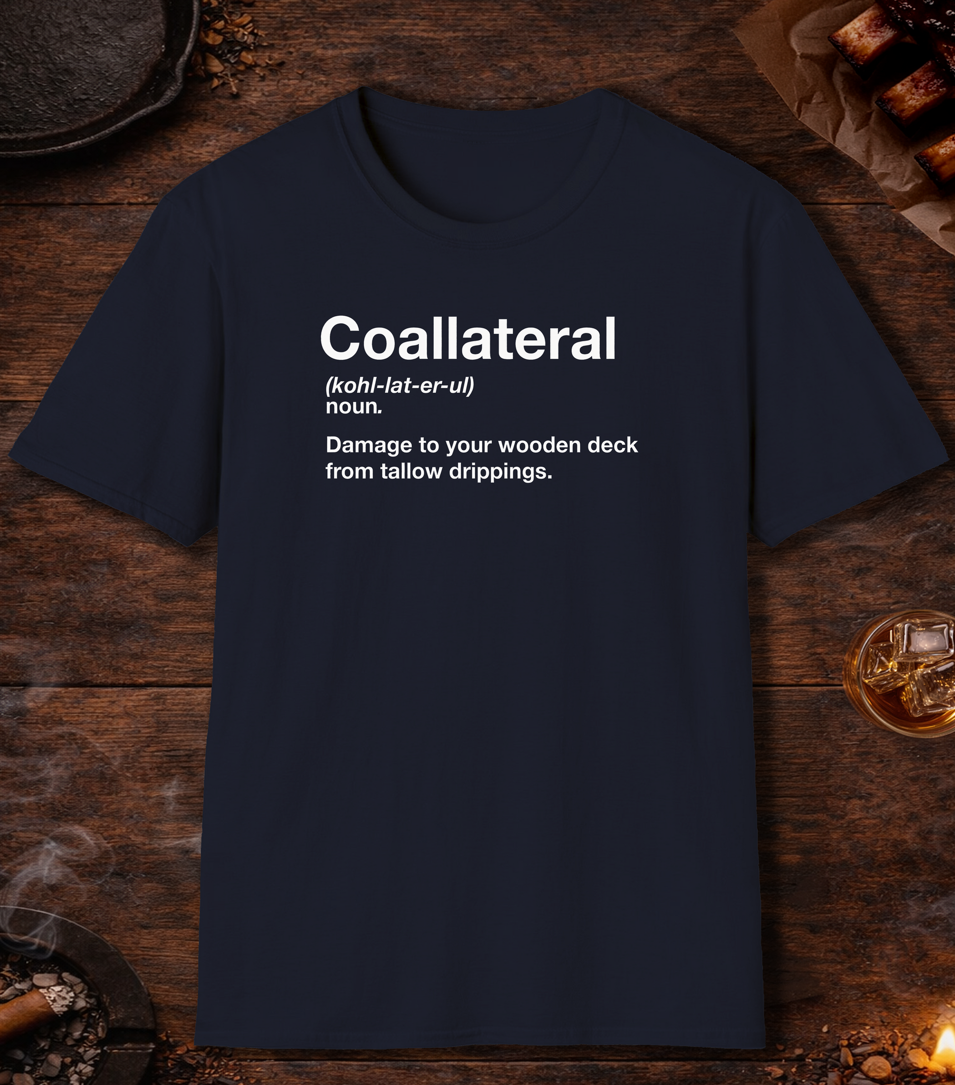 Coallateral T-Shirt - Navy
