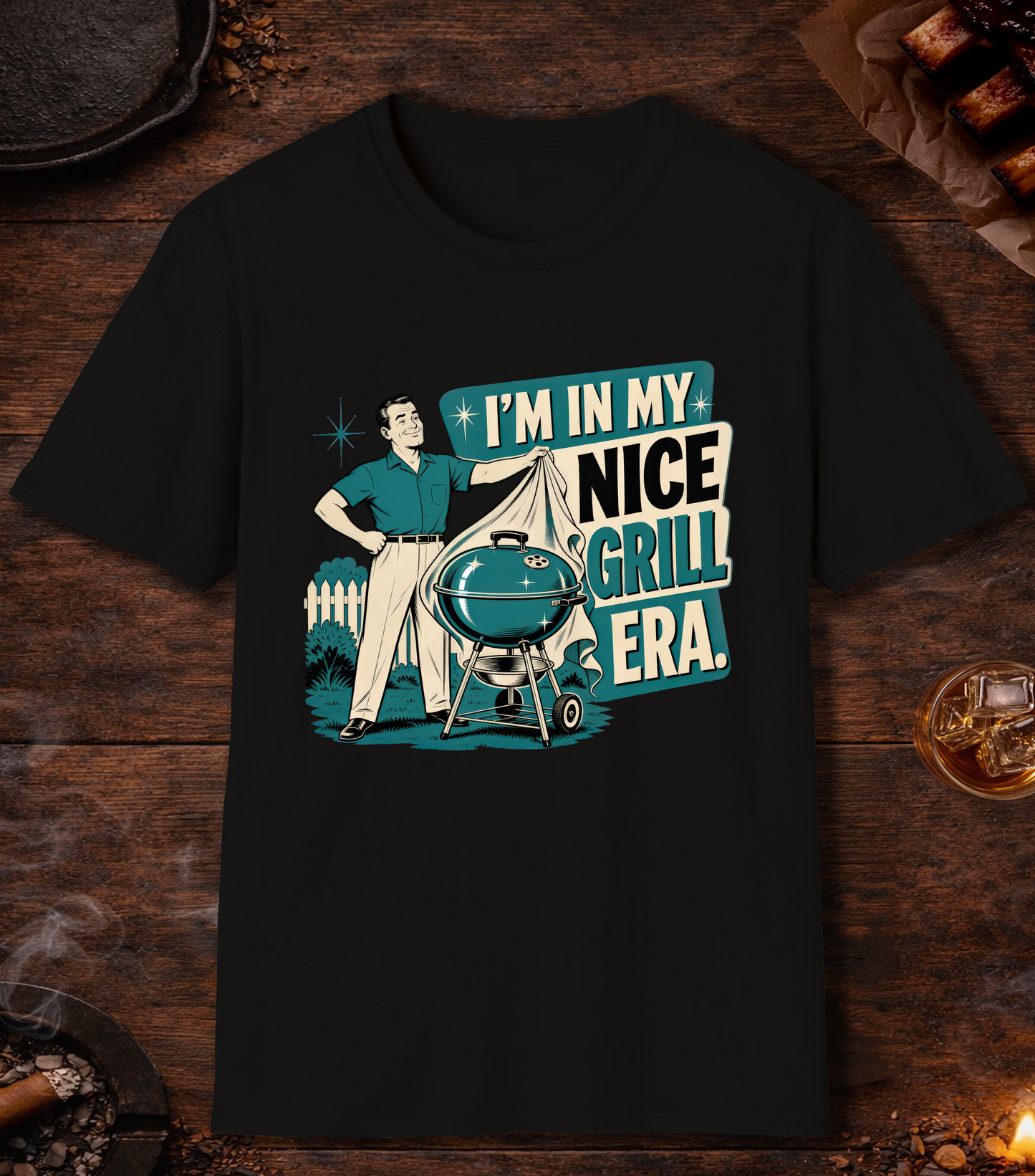 Nice Grill Era T-Shirt - Black