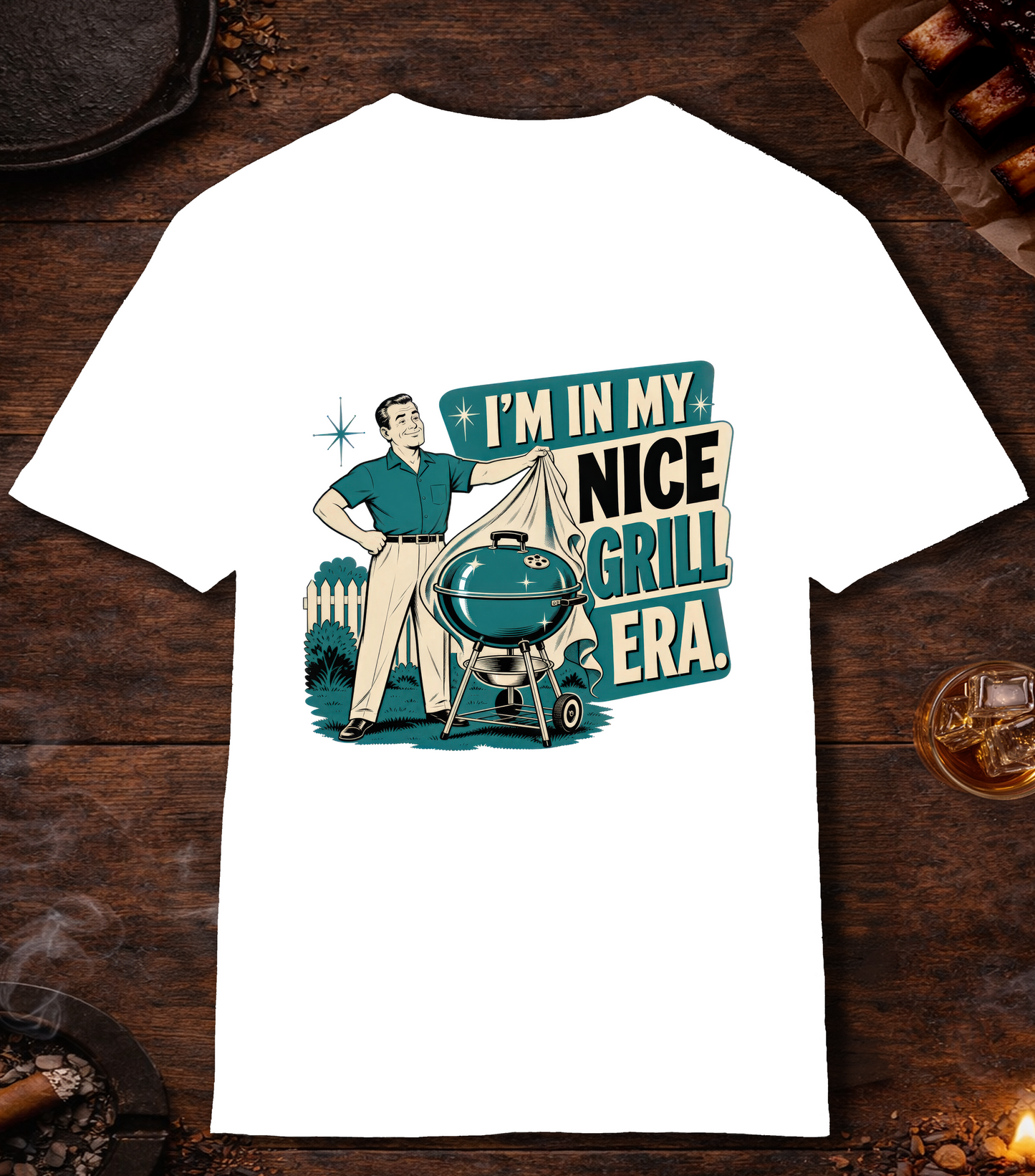 Nice Grill Era T-Shirt - White