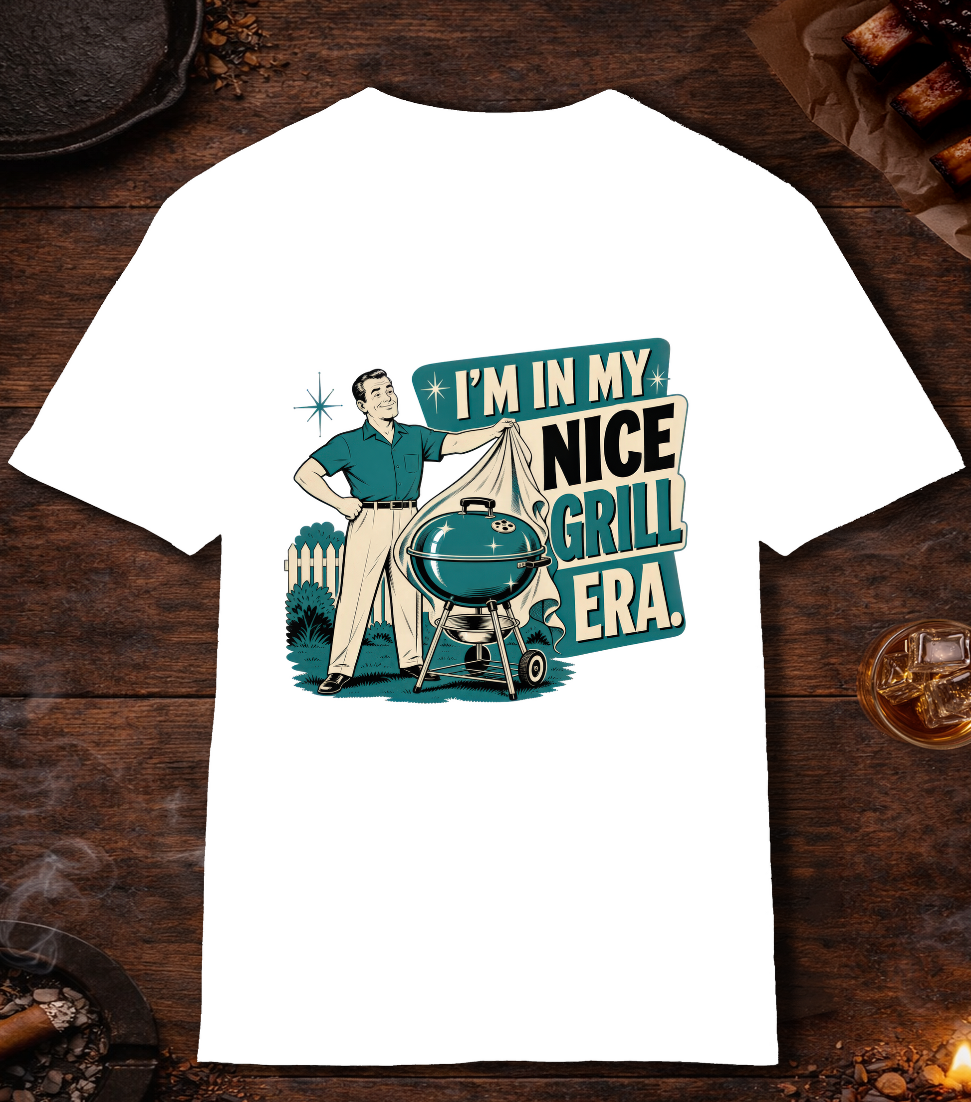 Nice Grill Era T-Shirt - White