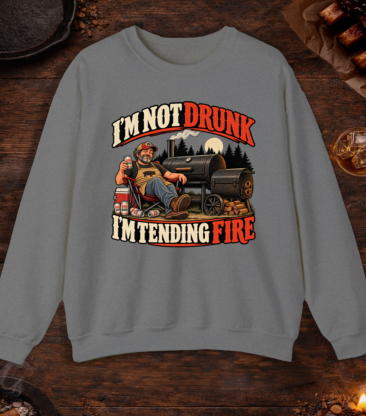 Not Drunk - Graphite Heather