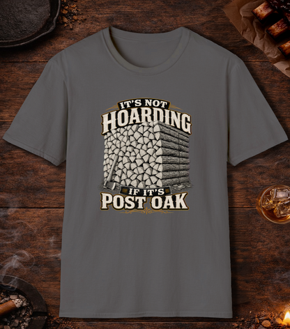 Not Hoarding Post Oak T-Shirt - Charcoal