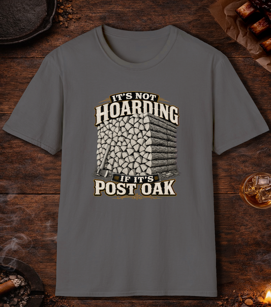 Not Hoarding Post Oak T-Shirt - Charcoal
