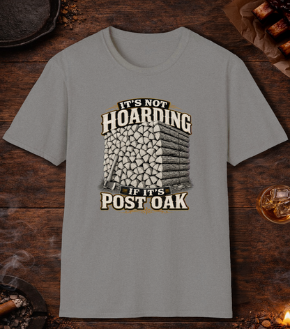 Not Hoarding Post Oak T-Shirt - Sport Grey