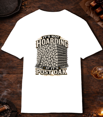 Not Hoarding Post Oak T-Shirt - White