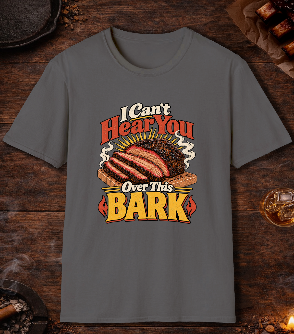 Over This Bark - Charcoal