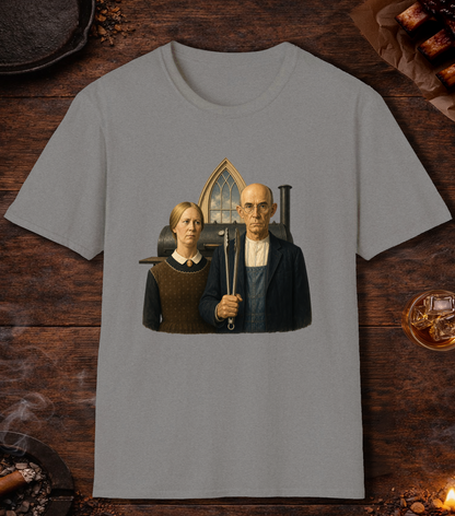 Pitmaster American T-Shirt - Sport Grey