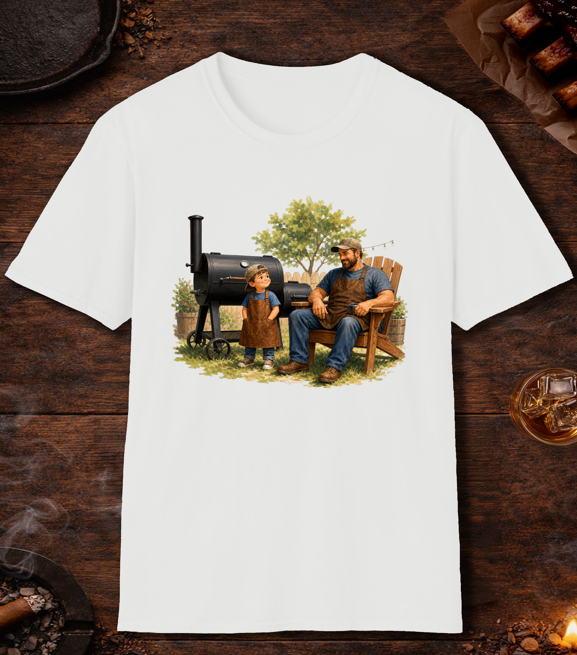 Pitmaster Apprentice T-Shirt - White