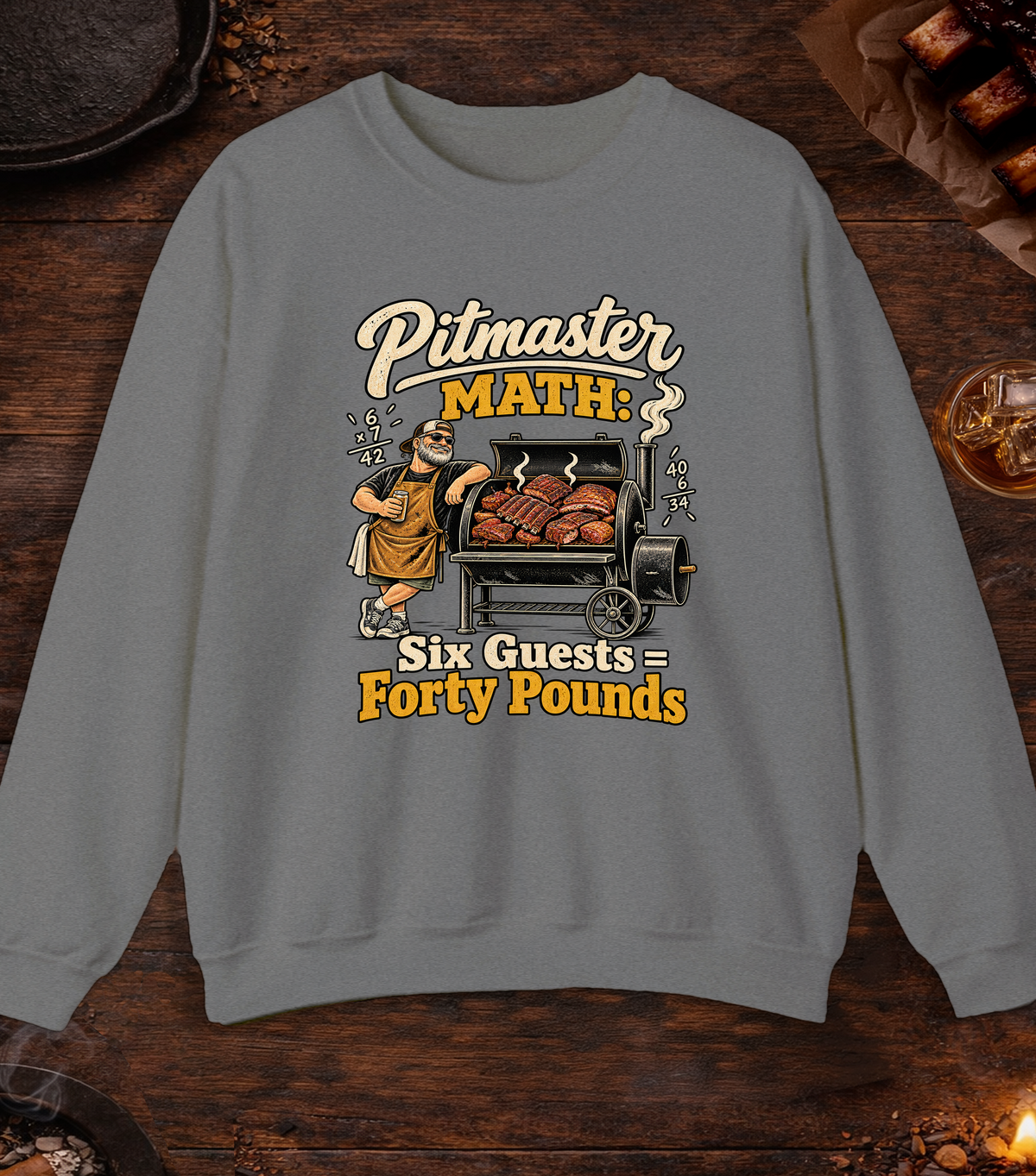 Pitmaster Math - Graphite Heather