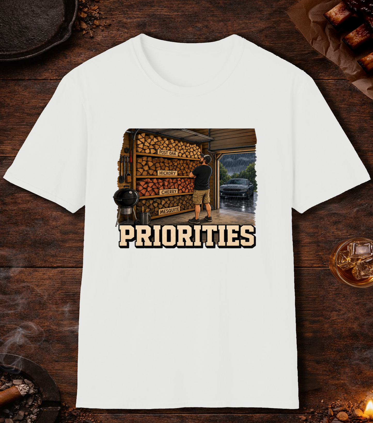 Priorities T-Shirt - White