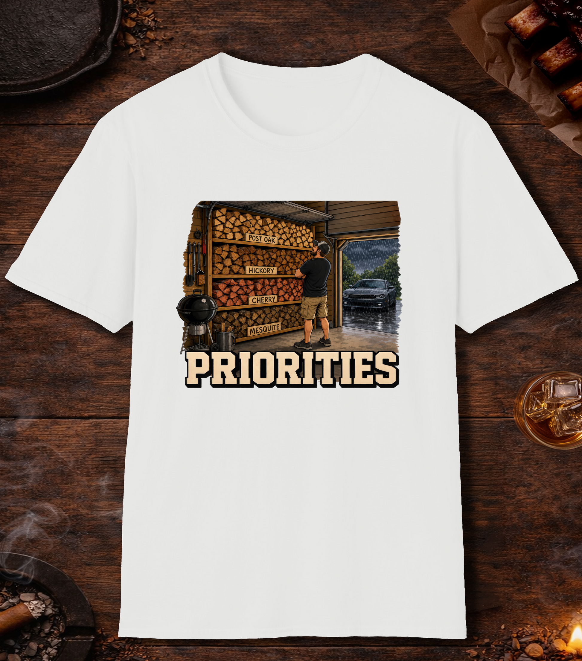 Priorities T-Shirt - White