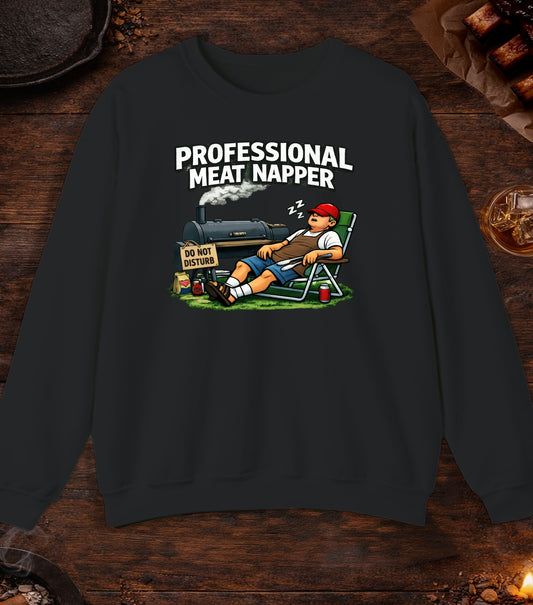 Professional Meat Napper Crewneck - Black