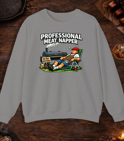 Professional Meat Napper Crewneck - Sport Grey