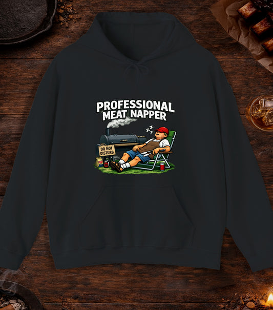 Professional Meat Napper Hoodie - Black