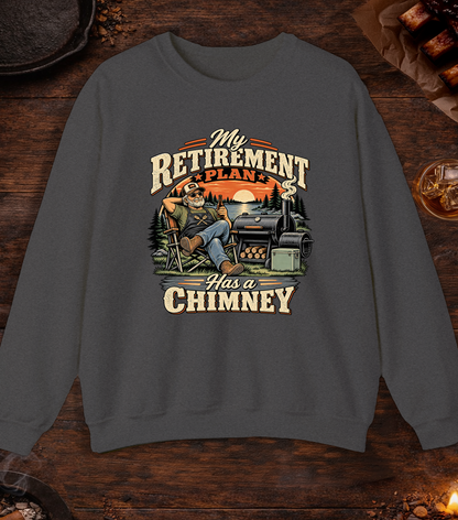Retirement Plan Chimney - Dark Heather