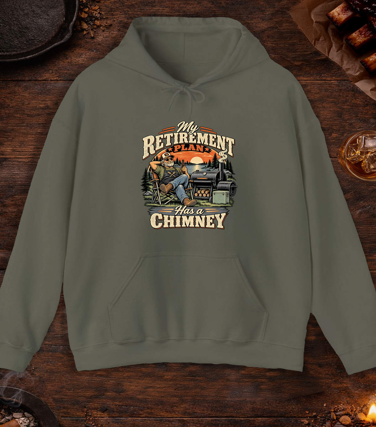 Retirement Plan Chimney - Military Green