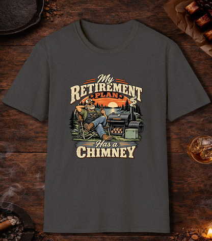 Retirement Plan Chimney - Dark Heather