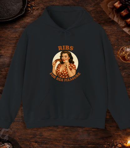 Ribs For Her Pleasure Hoodie - Black