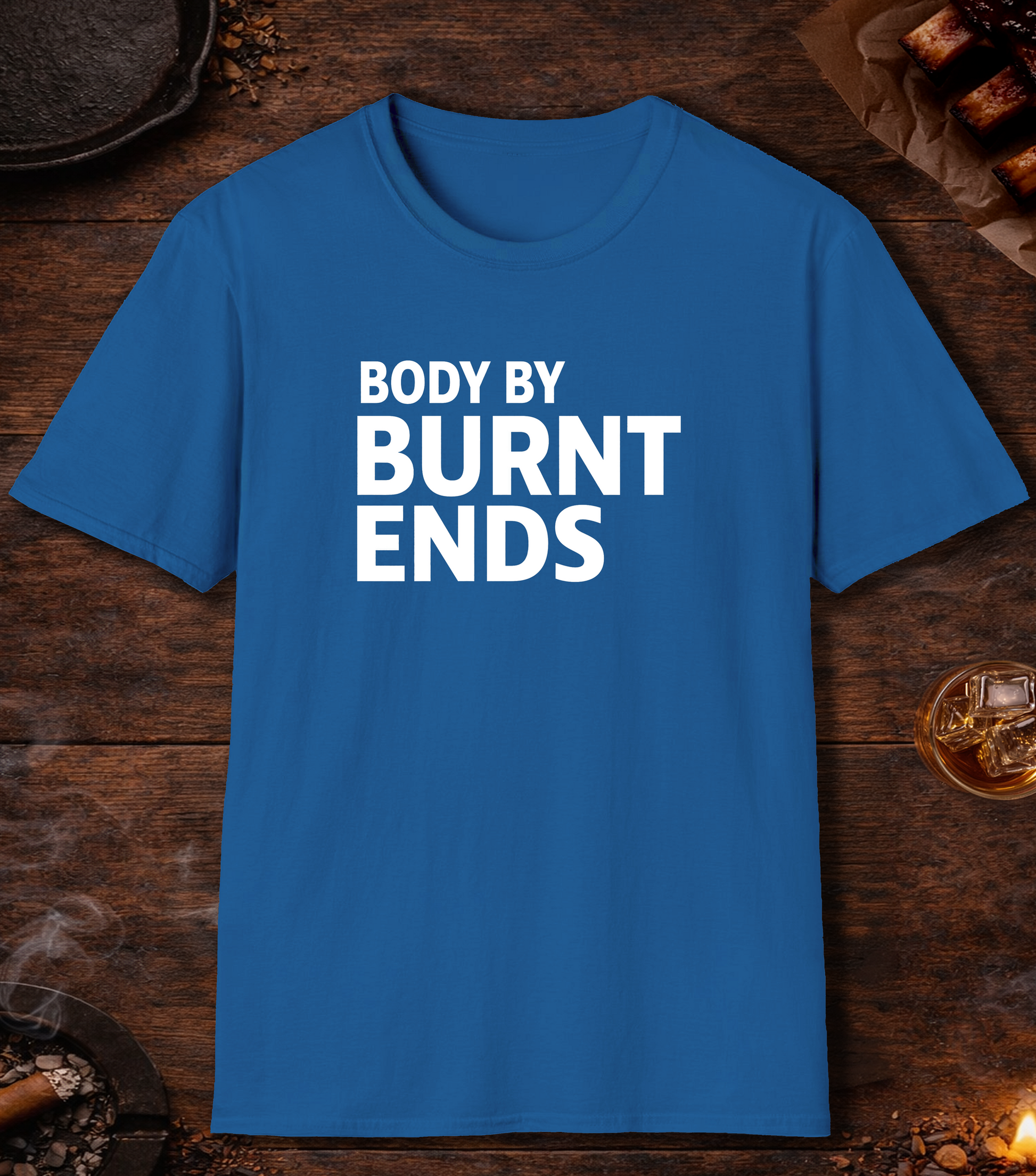 Body By Burnt Ends T-Shirt - Royal
