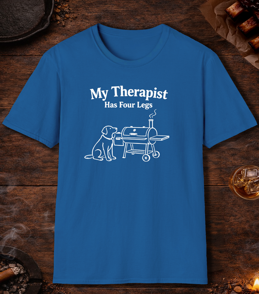 Four Legged Therapist T-Shirt - Royal