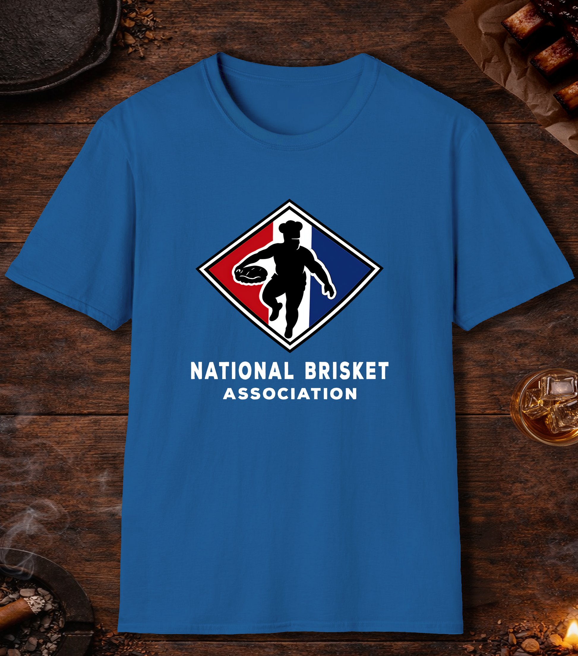 National Brisket Association T-Shirt - Royal