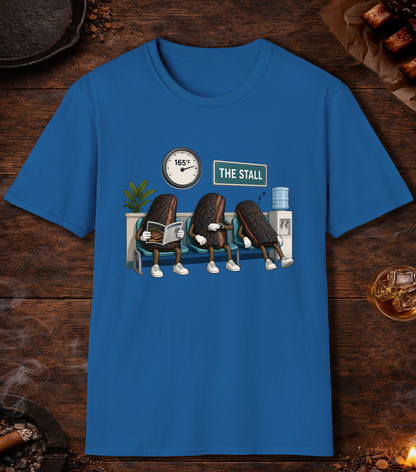 Stall Waiting Room T-Shirt - Royal