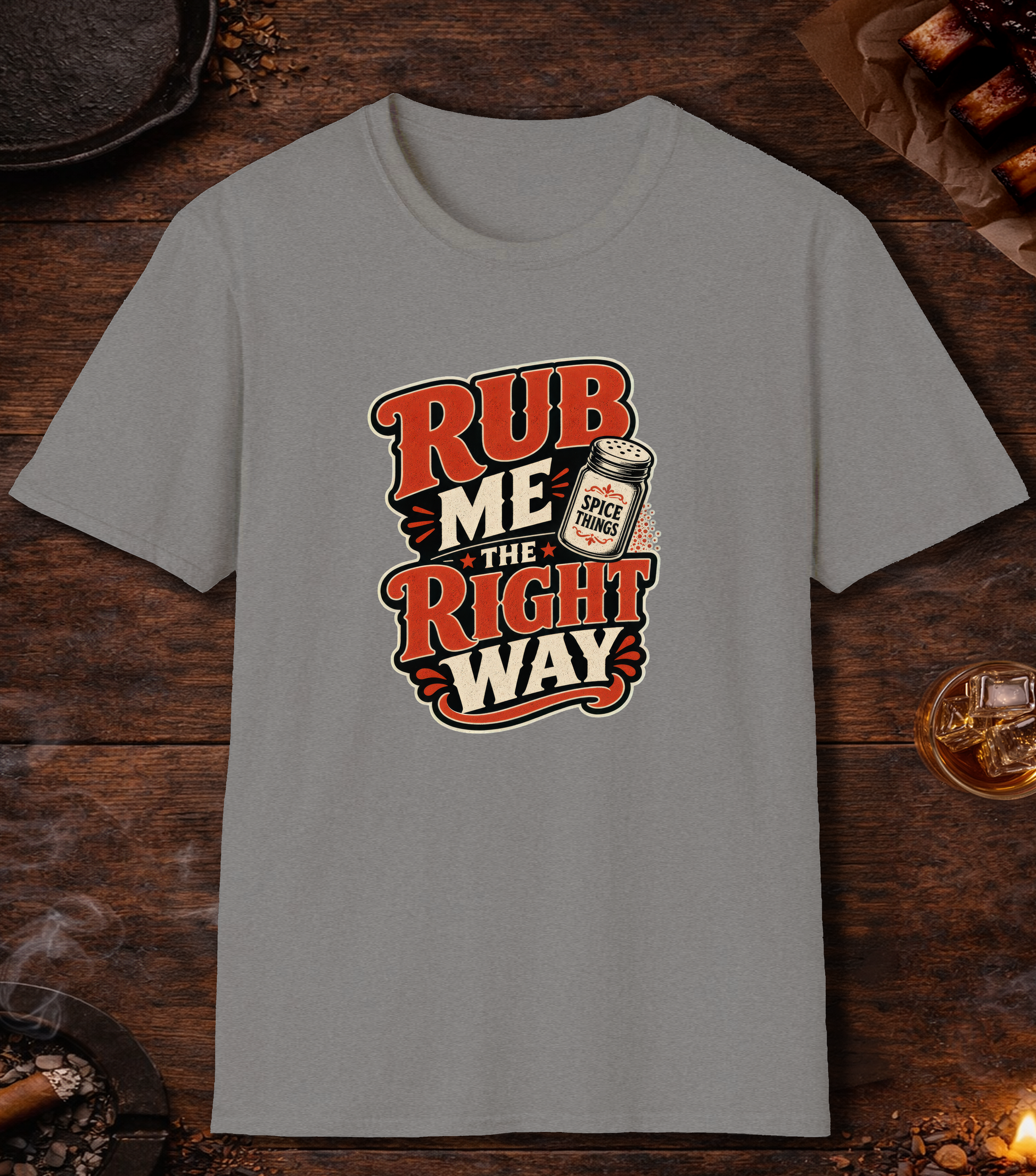 Rub Right T-Shirt - Sport Grey