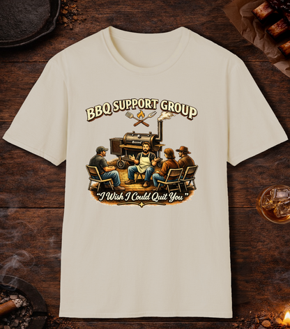 BBQ Support Group T-Shirt - Sand
