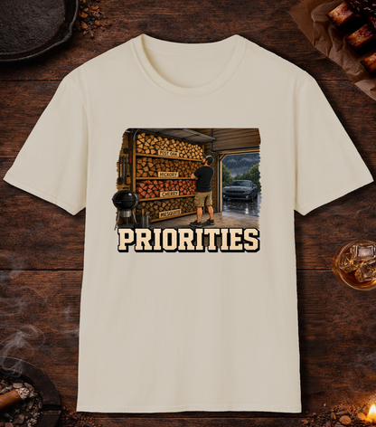 Priorities T-Shirt - Sand