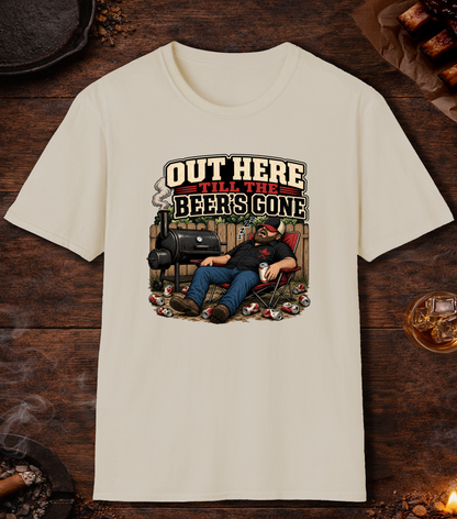 Till the Beer's Gone T-Shirt - Sand